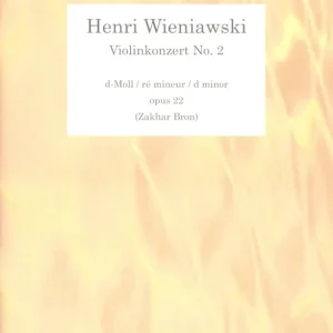 Neue Kollektion Konzert für Violine und Orchester Nr. 2 d-Moll op. 22 (+DVD)