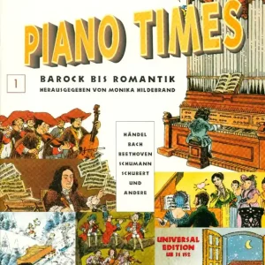Piano Times: Barock bis Romantik, mit Cartoons Band 1 Geprüft