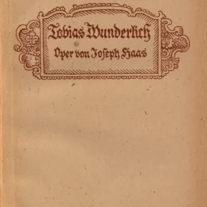 Tobias Wunderlich op. 90 Nur Für Kurze Zeit