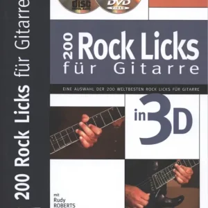 Online Kaufen 200 Rock Licks für Gitarre in 3D