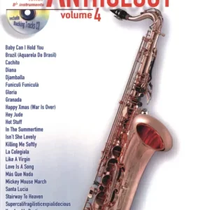 Neuheit Anthology Tenor Saxophone Vol. 4