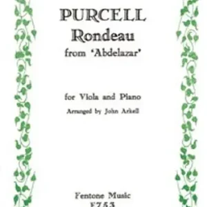 Rondeau From Abdelazar - Viola And Piano Mega-Angebot