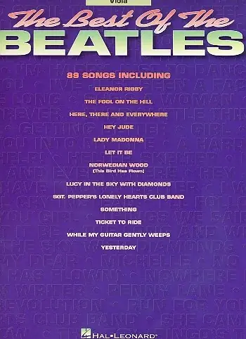 Best of the Beatles for Viola - 2nd Edition Ab Werk