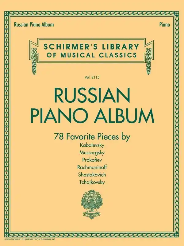 Russian Piano Album Sonderangebot