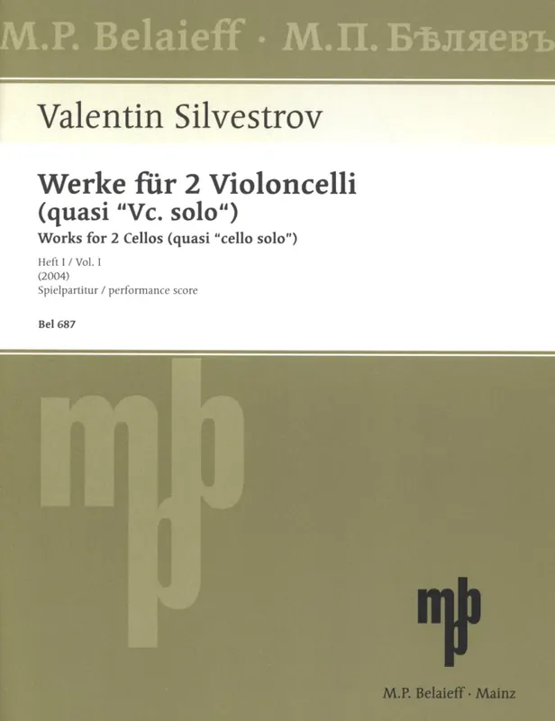 Werke für 2 Violoncelli (quasi Vc. solo) Heft 1 Solange Der Vorrat Reicht