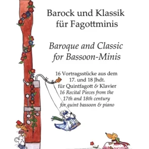 Limited Edition Barock und Klassik für Fagottminis für Quintfagott und Klavier