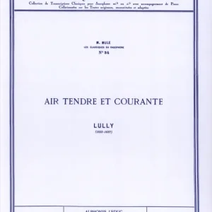 Air tendre et Courante Neu