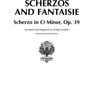 Scherzo, Op. 39 in C# Minor Handgefertigt