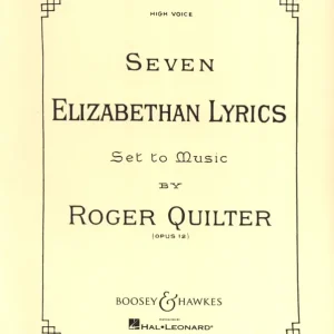 Im Trend Elizabethan Songs(7) Op.12
