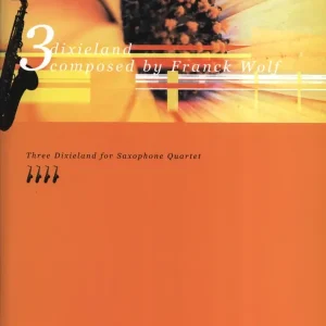 3 Dixieland For Saxophone Quartet Neue Ware