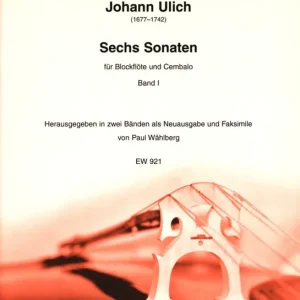6 Sonaten Band 1 (Nr.1-3) Limited Edition