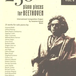 250 piano pieces for Beethoven 4 Markenprodukt