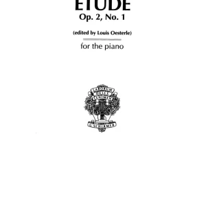 Etude In C Sharp Minor Op.2 No.1 Sofort Bestellen
