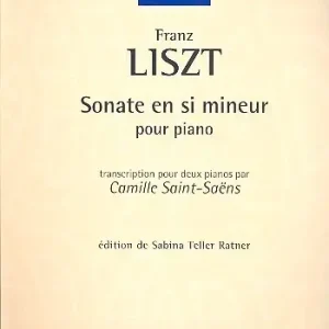 Versand Am Gleichen Tag Sonate en Si Mineur, Pour Piano