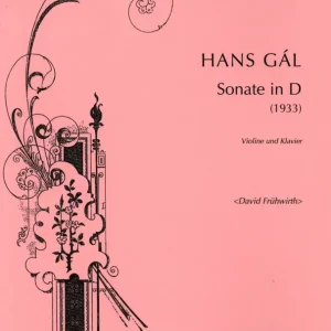 Weltweiter Versand Sonate in D
