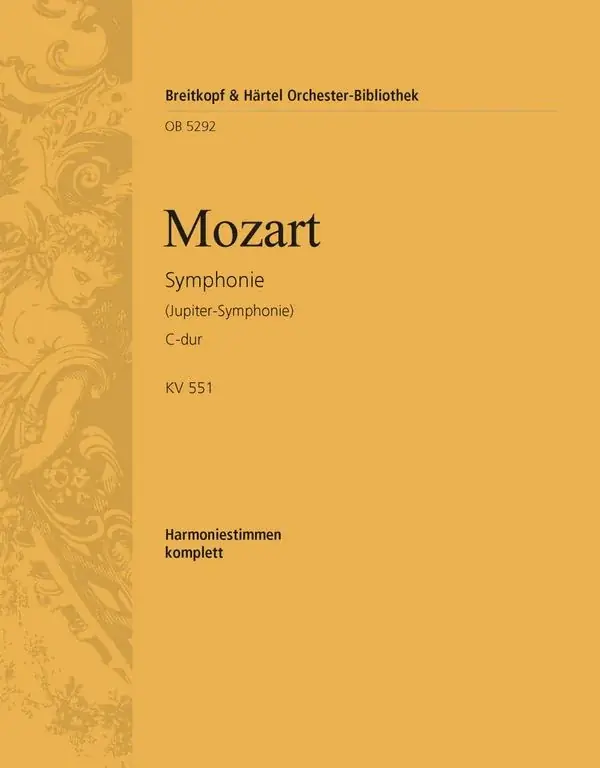 Neu Symphonie Nr. 41 C-Dur KV 551 "Jupiter-Symphonie"