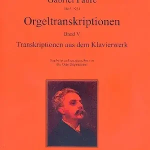 Kostenloser Rückversand Orgeltranskriptionen 5