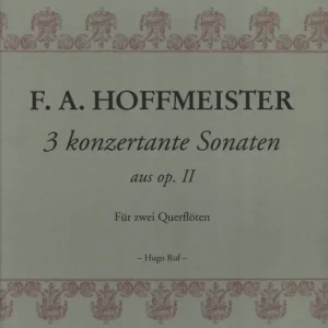 Schneller Versand 3 konzertante Sonaten aus Opus II op. 2