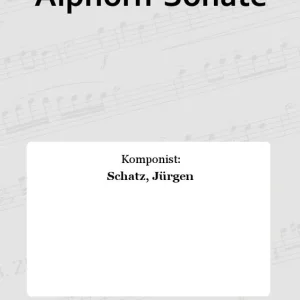 Saisonangebot Alphorn-Sonate