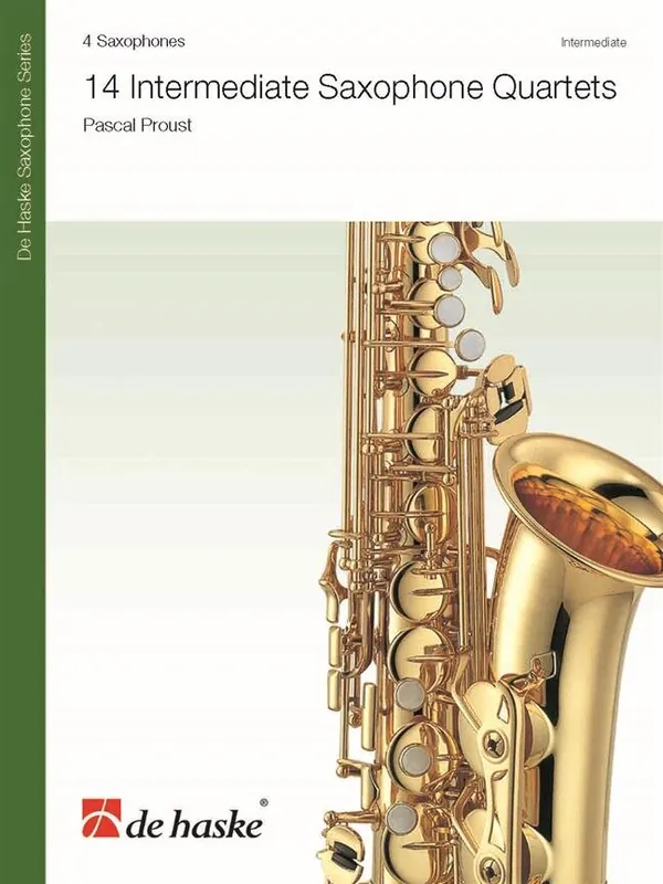 Premium 14 Intermediate Saxophone Quartets