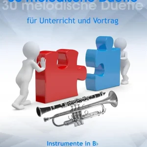 Bestpreis 30 melodische Duette für Instrumente in B