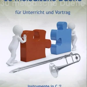 30 melodische Duette für Posaune / Bariton in C Nur Für Kurze Zeit