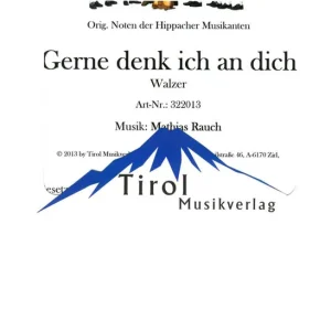 Gerne denk ich an dich Begrenztes Angebot
