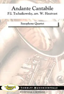 Top-Qualität Andante Cantabile, saxophone quartet