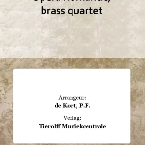 Opera Romantic, brass quartet Schnäppchen
