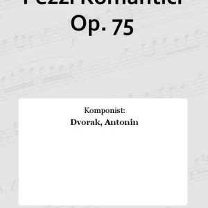 Original Pezzi Romantici Op. 75