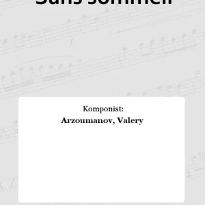Sans sommeil Top-Qualität