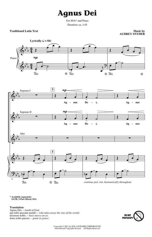 Agnus Dei Meistverkauft