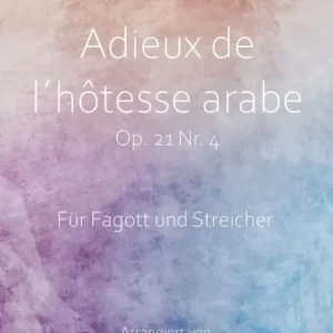 Kostenfreie Lieferung Adieux de l'hôtesse arabe