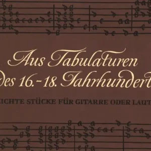 Ausverkauf Aus Tabulaturen des 16.-18. Jahrhunderts