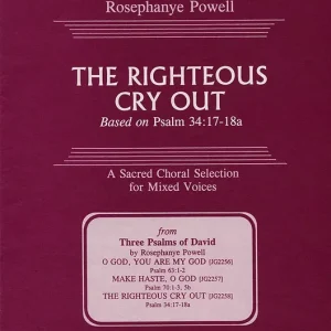 The Righteous Cry Out Gratis Versand