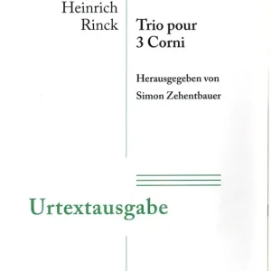 Trio für 3 Hörner Original
