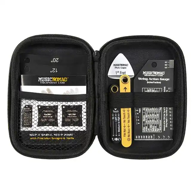 MUSIC NOMAD MN604 Precision Setup Gauge Set Messlehre für Sattelhöhe Direkt Vom Hersteller
