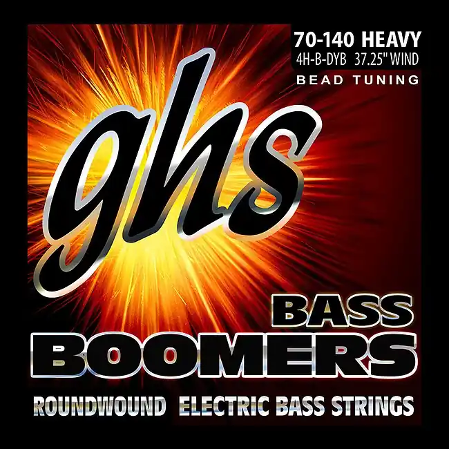 Ab Werk GHS 3045 Bass Boomers Heavey 070-140 BEAD Tuning Nickel Roundwound Steel. Saiten für E-Bass