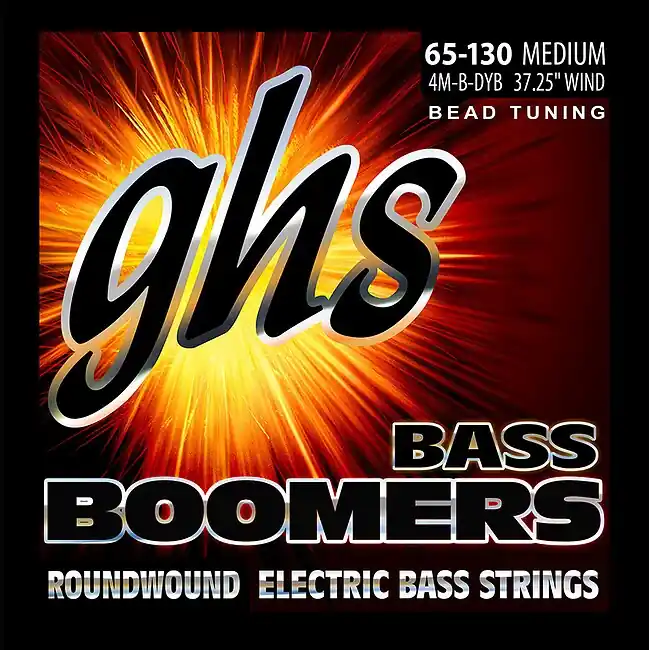 Begrenztes Angebot GHS 3045 Bass Boomers Medium 065-130 BEAD Tuning Nickel Roundwound Steel. Saiten für E-Bass