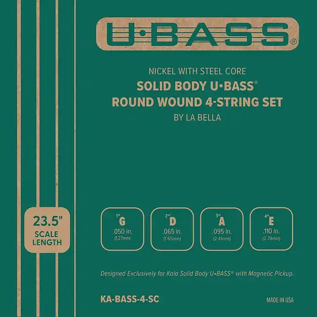 KALA UB METAL 4 SC Bass Solid Roundwound Strings 4 Saiten für E-Bass Preis Gesenkt