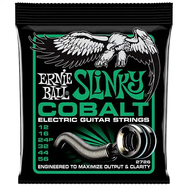 ERNIE BALL 2726 Slinky Cobalt Not Even 12-56 Saiten für E-Gitarre Finale Aktion