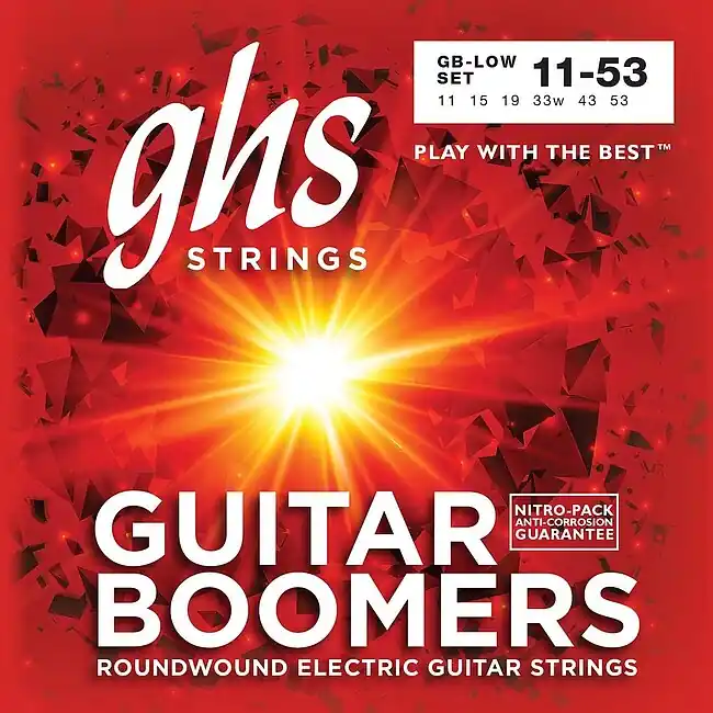 Beliebt GHS GB-LOW Guitar Boomers Light 011-053 Nickel Plated Steel. Saiten für E-Gitarre
