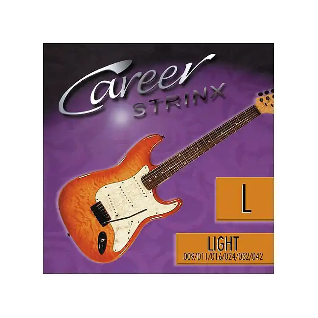 CAREER Strings Electric Light 009-042 Nickel Plated Steel. Saiten für E-Gitarre Top-Qualität