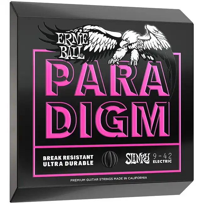 ERNIE BALL 2023 Paradigm Super Slinky 09-42 Saitensatz für E-Gitarre Solange Der Vorrat Reicht