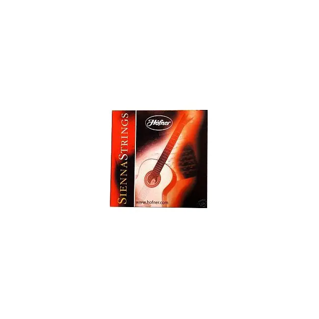 Saisonangebot HÖFNER HSS-SET Standard Medium Tension E1-E6 Nylon-Saiten für Konzertgitarre