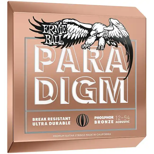 Billig ERNIE BALL 2076 Paradigm Phosphor/Bronze 12-54 Saiten für Westerngitarre