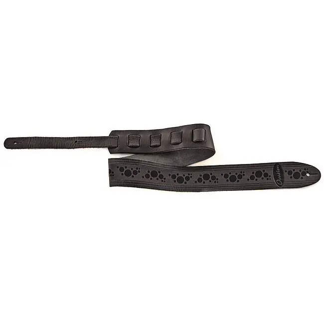OVATION Premium Leder Multi Black Gitarrengurt 60mm Direkt Vom Hersteller
