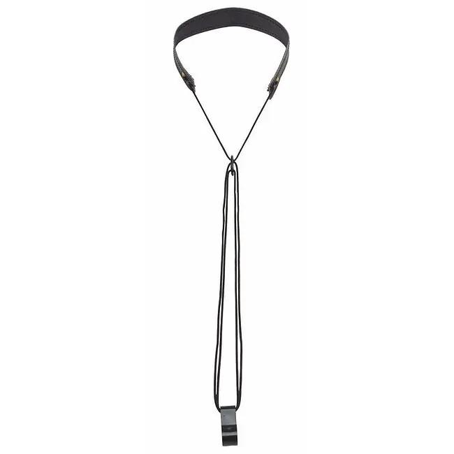 DANDREA 1300 BLK Schalloch-Gitarrengurt (Lederpolster), Black Ausverkauf