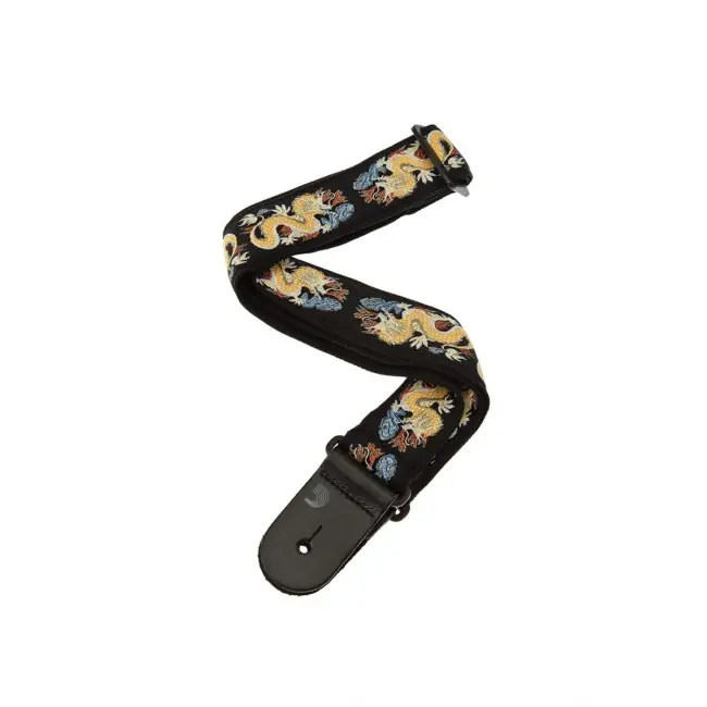 Mengenrabatt PLANET WAVES 50F08 Dragon Dark Side Gewebe-Gitarrengurt (50mm)