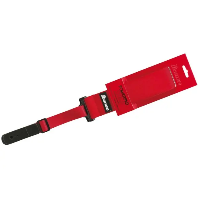 Im Trend IBANEZ GSF50-RD Powerpad Nylon Gitarrengurt (50mm), rot